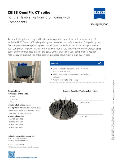 ZEISS OmniFix CT spike Flyer EN