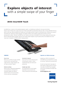 Preview image of ZEISS SmartSEM Touch