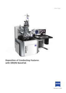 Image d’aperçu de Deposition of Conducting Features with ORION NanoFab